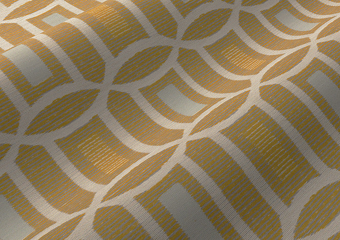 Pavillion, Ochre - Twist&Fit Roman Blind - Image 4